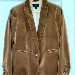 J.Crew Parker Blazer in velvet